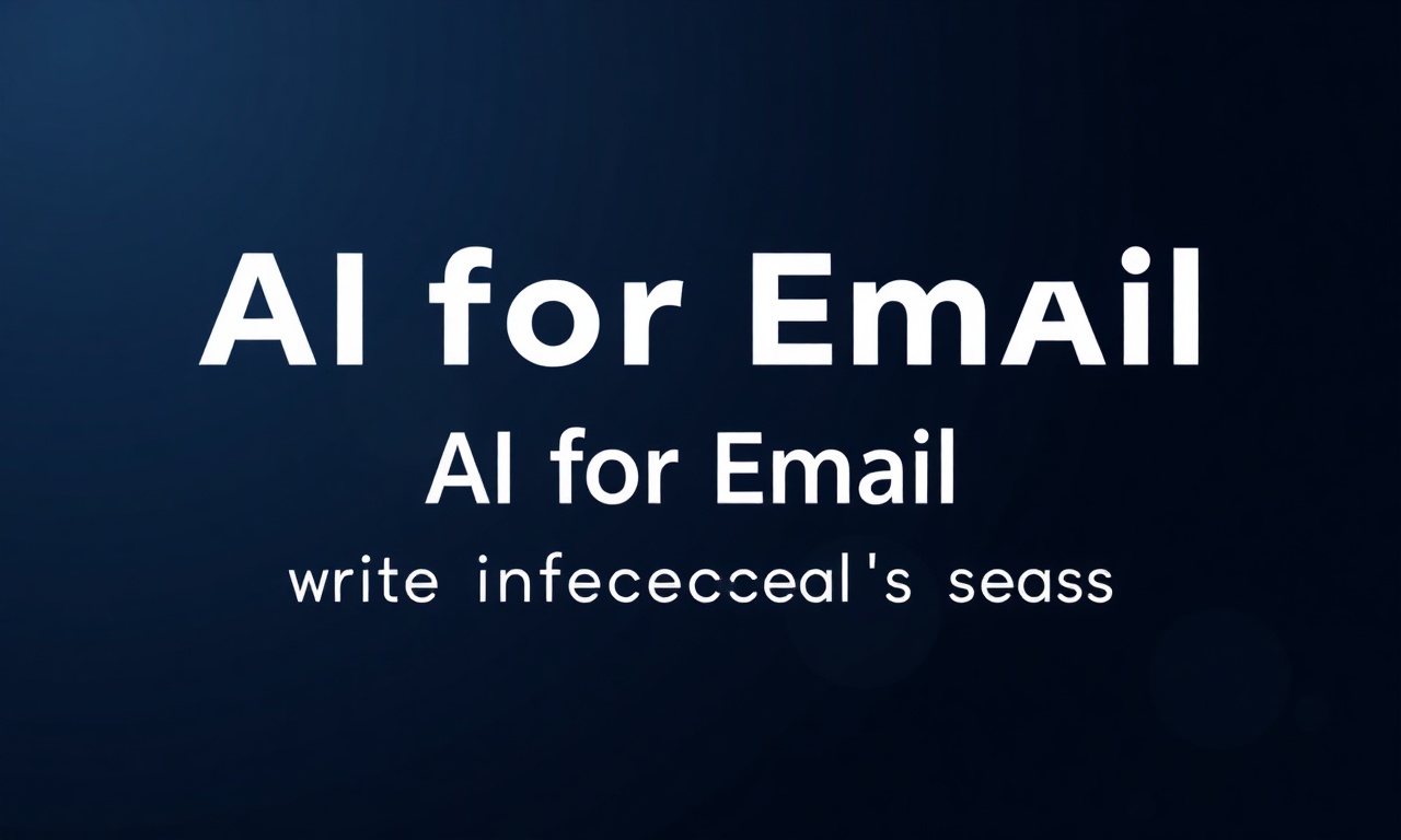 AI for Email (AIZora): Write Professional Emails in Seconds with the Best AI Email Writer