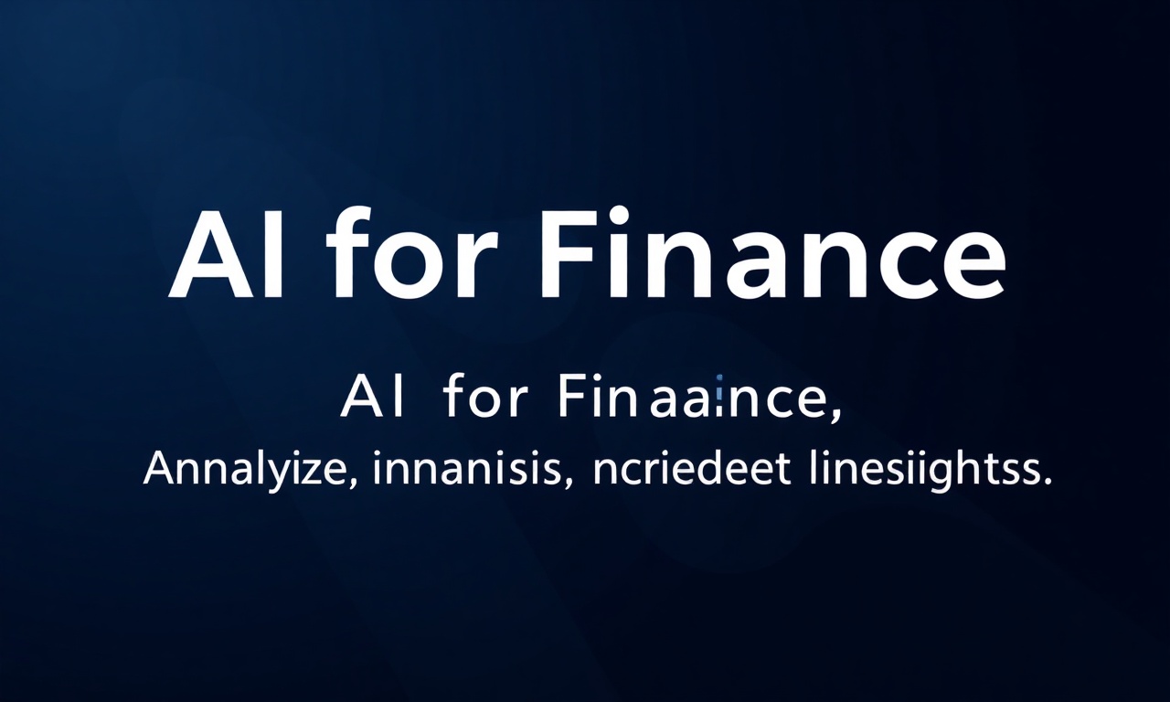 AI for Finance with AIZora: Analyze Financials, Model Scenarios, and Get Actionable Insights