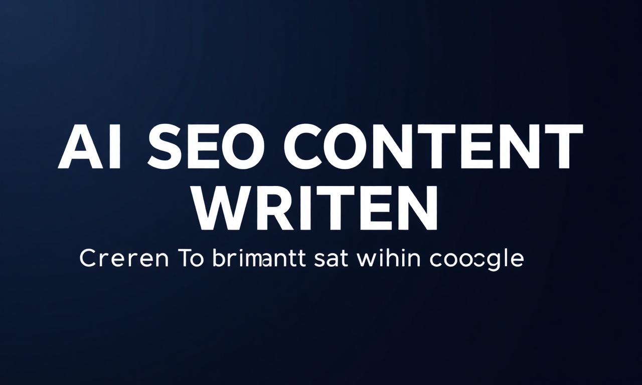 AI SEO Content Writer: How to Create SEO-Optimized Content That Ranks (Free at AIZora)