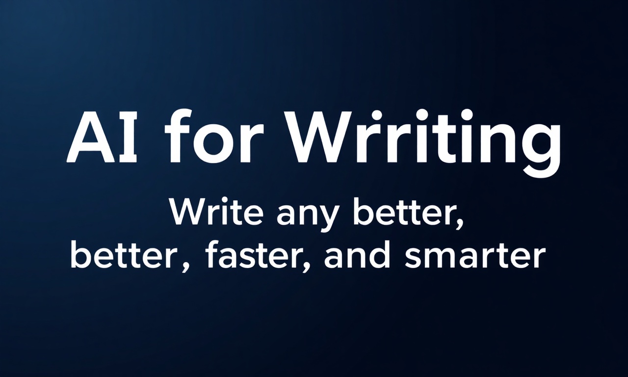 AIZora: AI for Writing — Write Anything Better, Faster, and Smarter with the Free AI Writer
