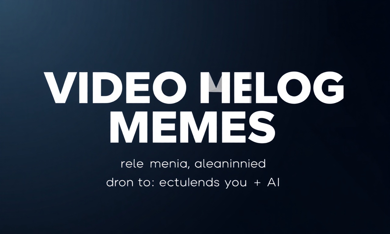 Video Memes Generator — Create Hilarious Video Memes in Seconds with AI (Free at AIZora)