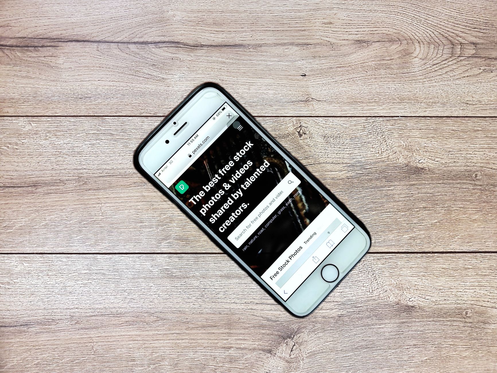 App Builder, Website, V0 Alternative, Bolt Alternative, Lovable Alternative, Co — Top view contemporary mobile phone with opened website on