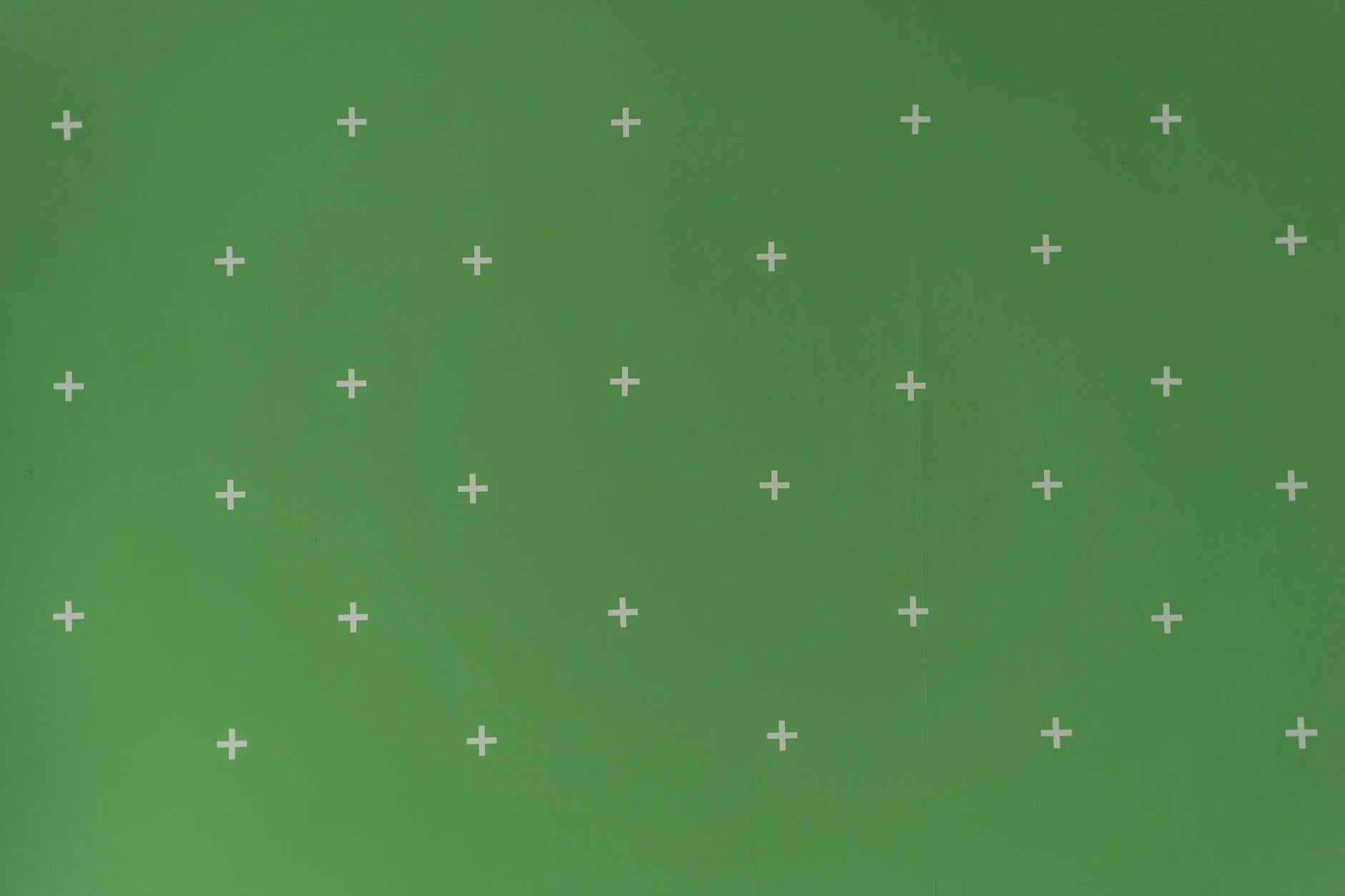 Background Remover, Remove Background From Image, Transparent Background, Backg — Green screen with white cross markers used for visual eff